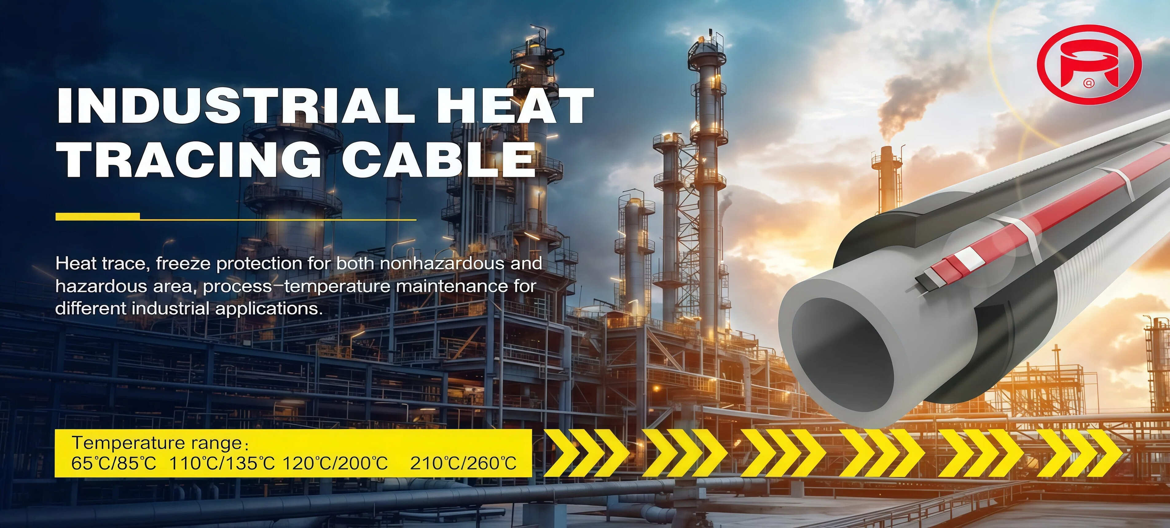 Cable de trazado calefactor