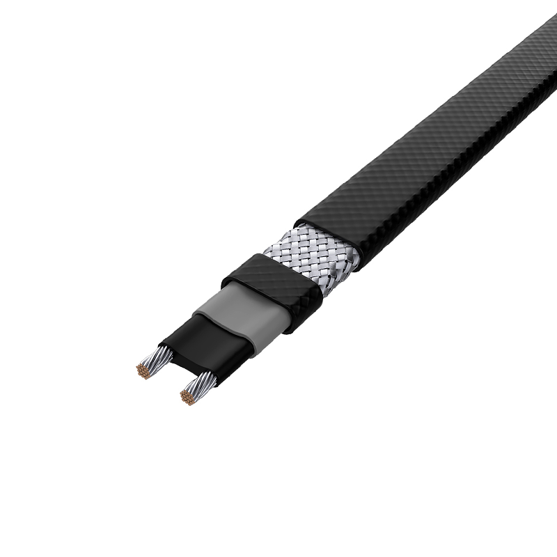 Descongelación de techos y canalones mediante cable calefactor autorregulable.