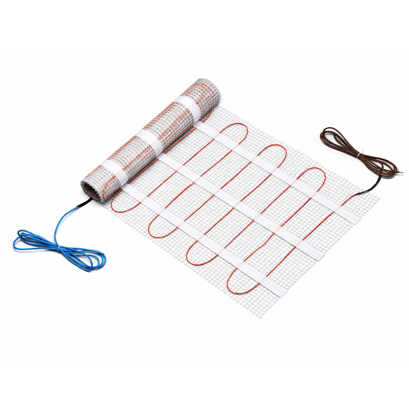 Manta calefactora personalizada de un solo conductor para debajo de las baldosas